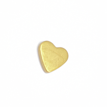 Aotong accessories FT00380 solid heart copper rod earrings accessories
