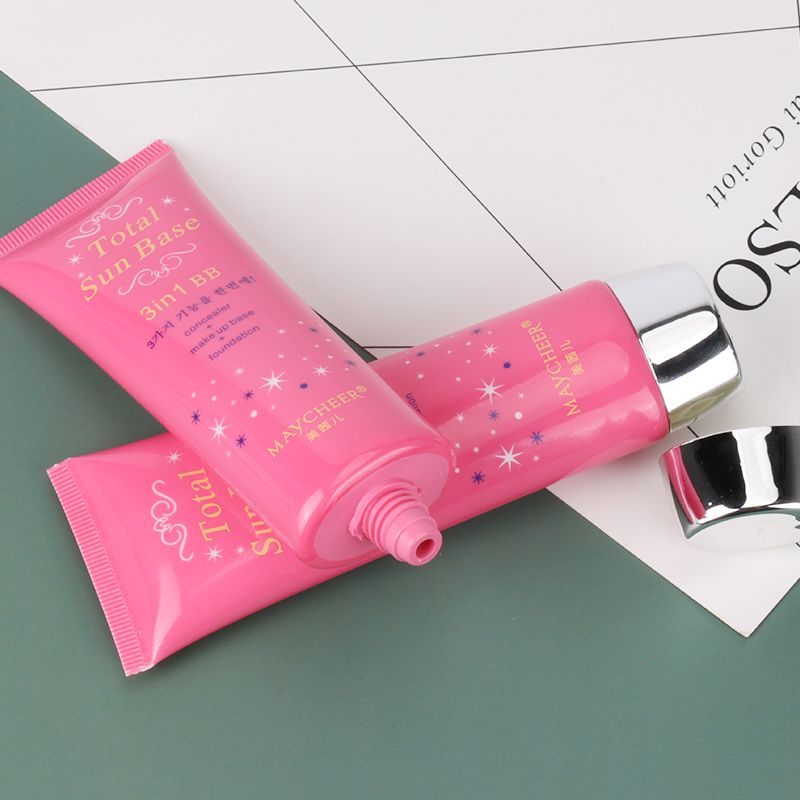 Meixier Beauty Promise Three-in-one Multi-functional BB Cream, Moisturizing Concealer, Regulating Cream, Nude Makeup Cream, long-lasting water resistance details Picture