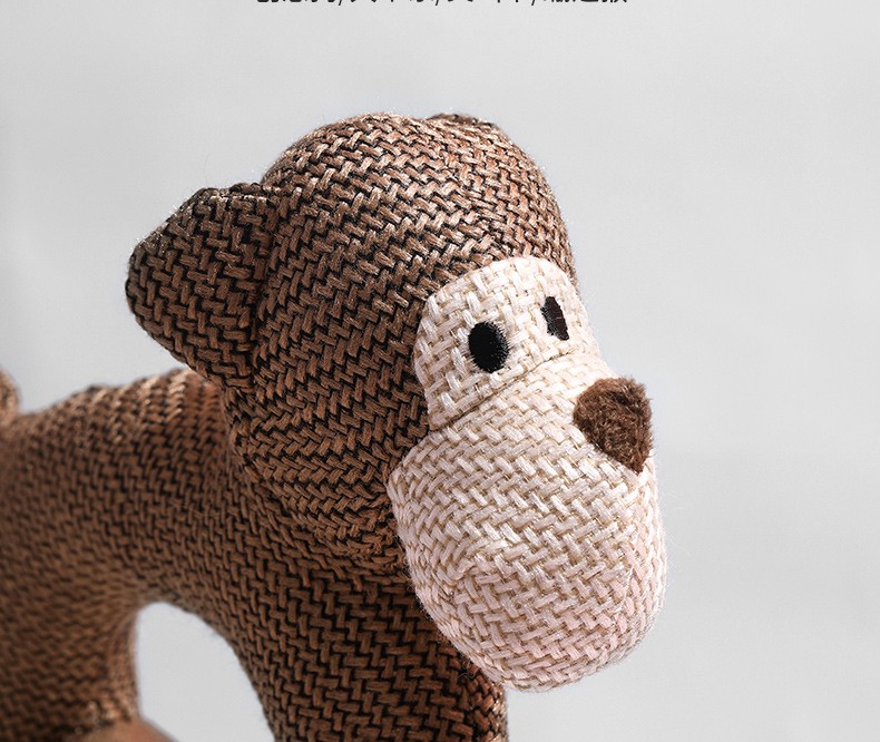 Pet voice sounding toys, dog biting resistant, large and small dog pet supplies, boredom relief gadgets, plush toys detail image 11