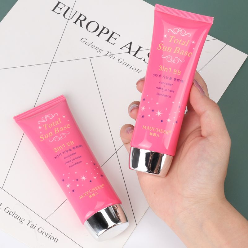 Meixier Beauty Promise Three-in-one Multi-functional BB Cream, Moisturizing Concealer, Regulating Cream, Nude Makeup Cream, long-lasting water resistance Application Scenario