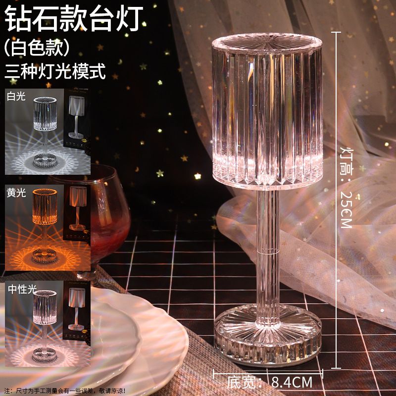 LED table lamp, LED crystal table lamp, LED creative table lamp, LED dimming table lamp Item Picture
