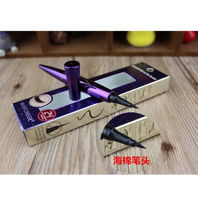 美茜儿眼线液笔柔滑防水防汗持久不易脱妆初学者不晕染大眼女详情图15