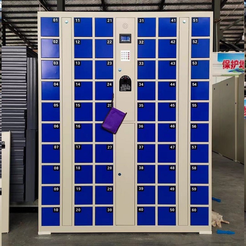 English export 12-door barcode locker, fingerprint locker, IC card locker, parcel locker and file locker detail image 3