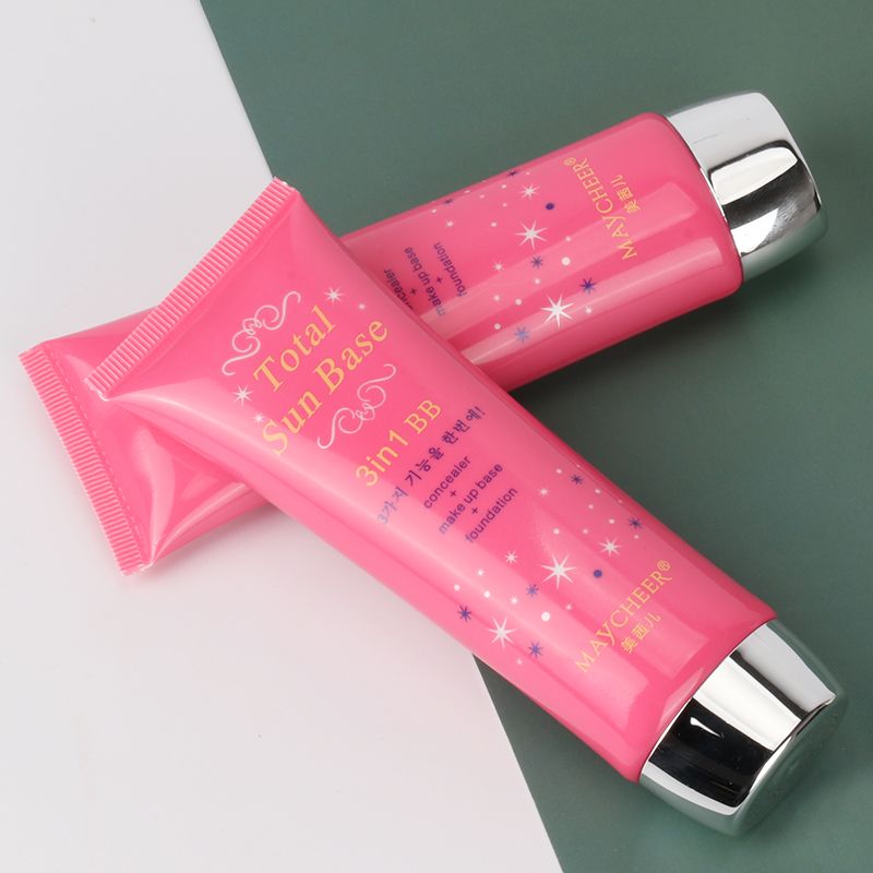Meixier Beauty Promise Three-in-one Multi-functional BB Cream, Moisturizing Concealer, Regulating Cream, Nude Makeup Cream, long-lasting water resistance Specification image
