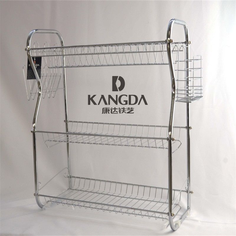 52CM B-shaped three-layer single-plate bowl stand