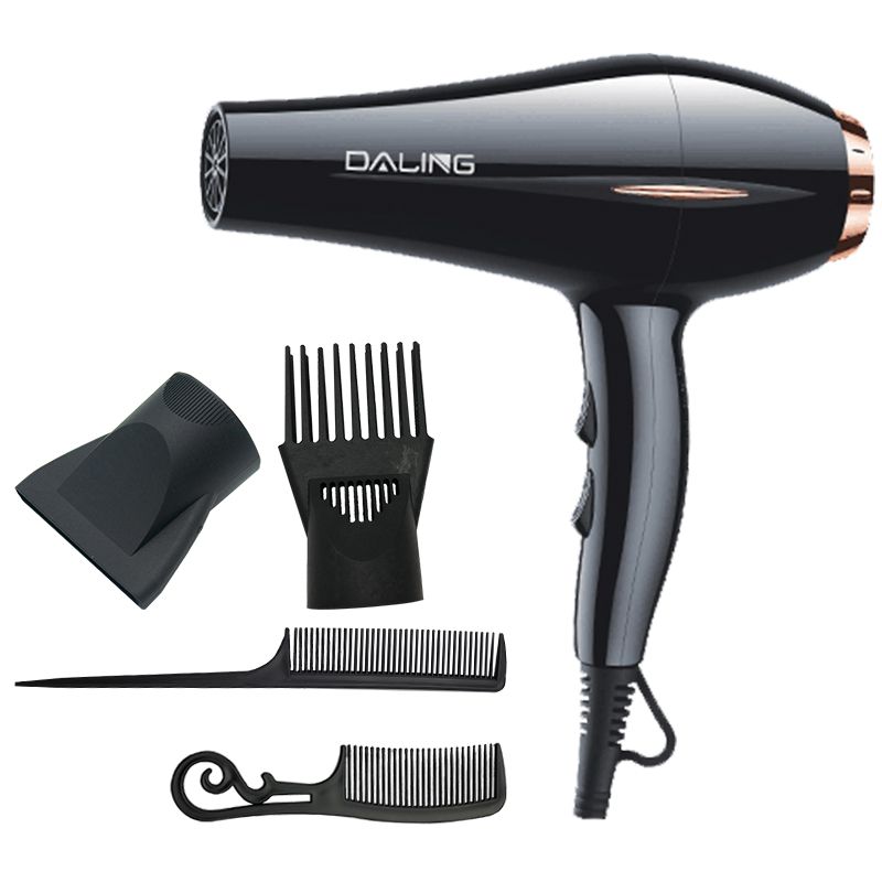 DALING-3007 hair dryer, negative ion blue light does not damage hair, high power hair dryer, household cold and hot air hair dryer, wholesale cross-border Application Scenario