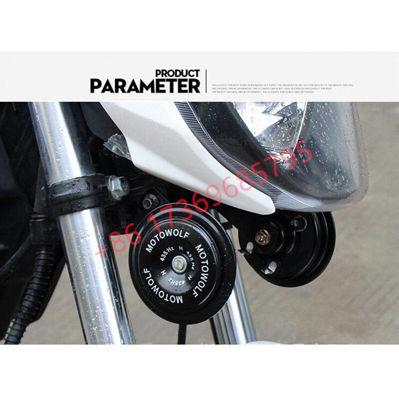 Motorcycle Horn Loud 12V Motorcycle horn Modification horn Car horn details Picture