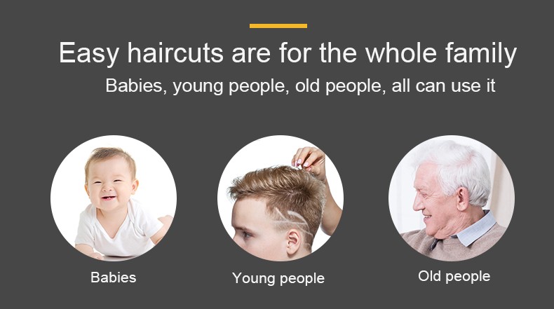 DALING-1219 Household LED digital display electric hair clipper, rechargeable electric clipper, USB rechargeable electric clipper, wholesale of special hair trimmers for household hair salons, cross-border detail image 10