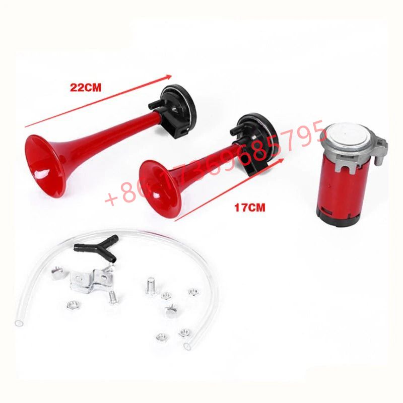 178db ultra-loud red DC12V air speaker with dual speaker compression, suitable for car, truck, train and ship parts Application Scenario
