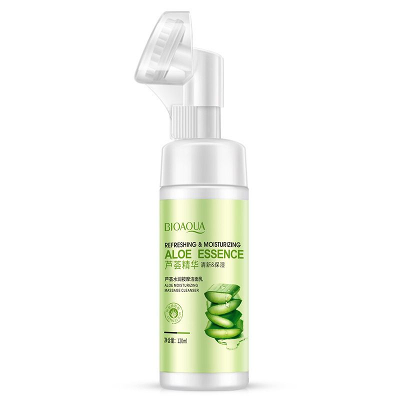 Poquanya Aloe Moisturizing Massage Cleansing Foam moisturizing gentle care Deep cleansing Cleanser cleansing product
