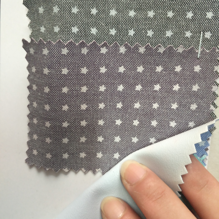 Little cloth star. Deep purple,