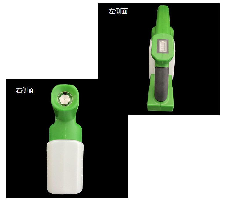 0.5L汽车消毒冷雾机锂电池超低容量喷雾器批发手持静电喷雾器详情图3