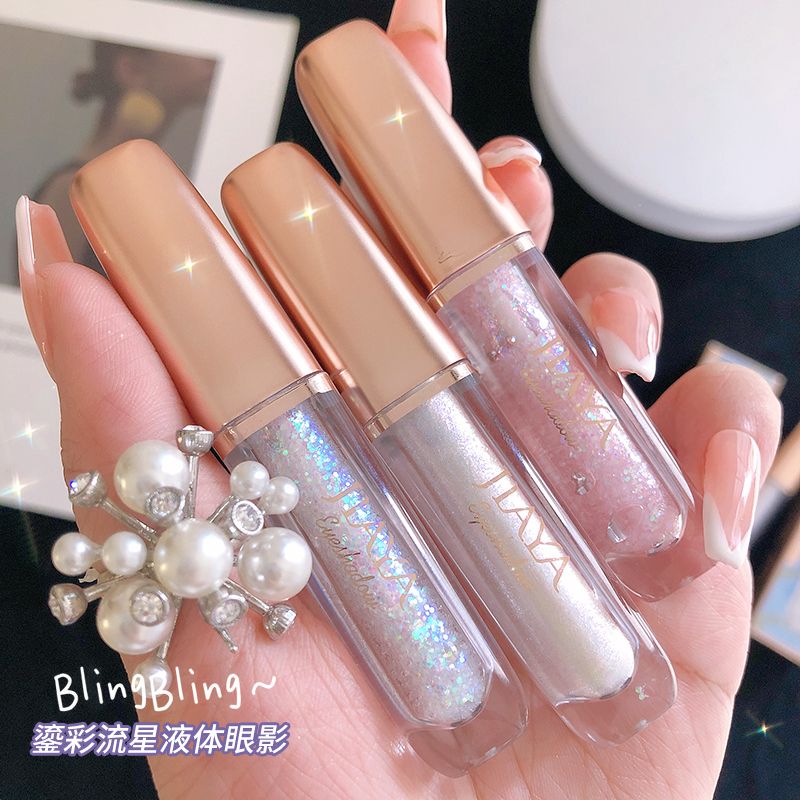 佳雅液体眼影闪粉珠光液体平价高光亮片舞台妆卧蚕眼影液抖音同款细节图