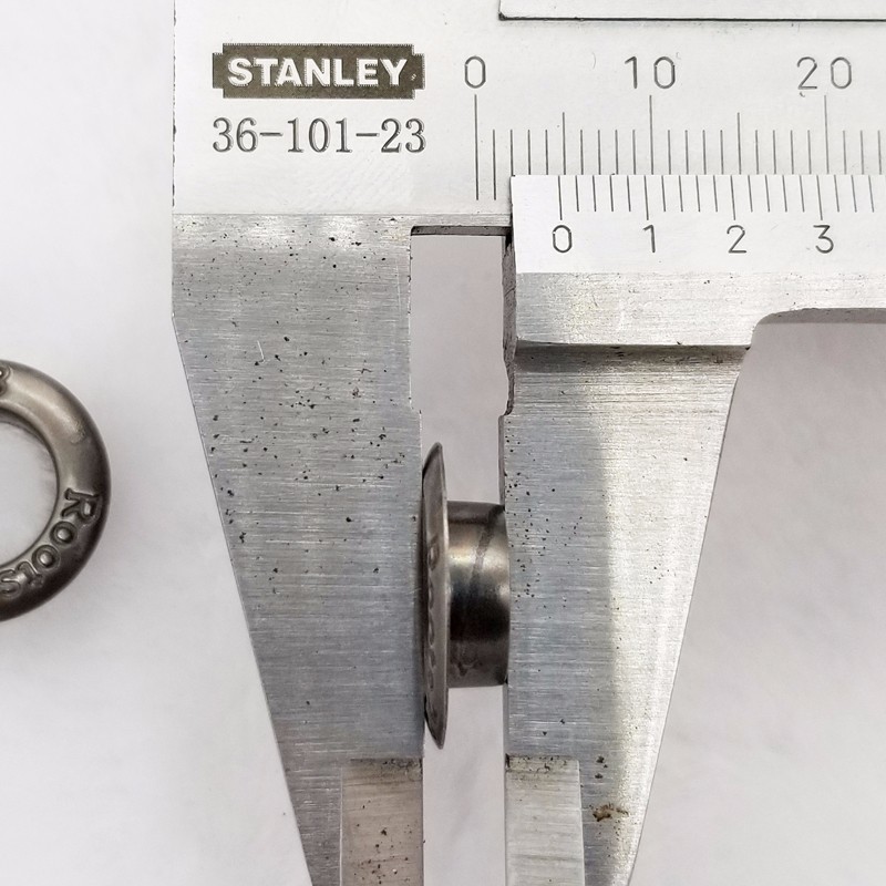 优质全铜加厚800#古银印字气眼详情4