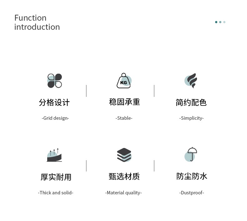 壁挂式三格厨房调料罐子多格调料瓶套装网红调料盒调味罐糖味精盐佐料调味盒详情1