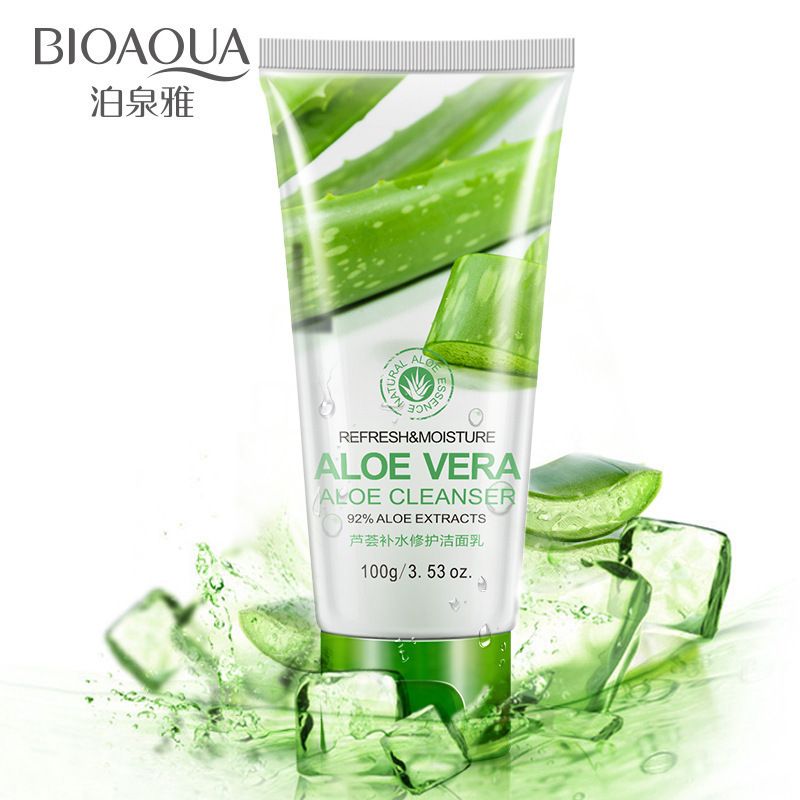 Poquanya Aloe Moisturizing Mild Cleanser Clean nourishing Moisturizing Cleanser Cleanser product Cleanser
