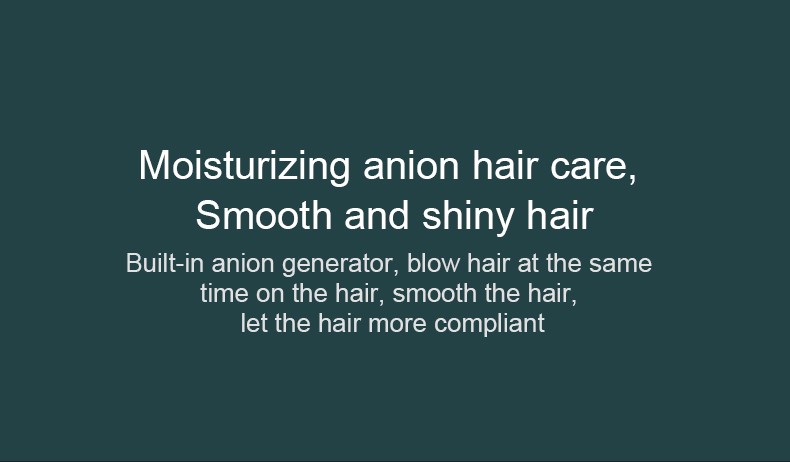 DALING-3012 hair dryer, household blue light negative ion hair care hair dryer, foldable and portable, 1400W high-power constant-temperature quick-drying cold and hot air dryer, wholesale for export pic 3