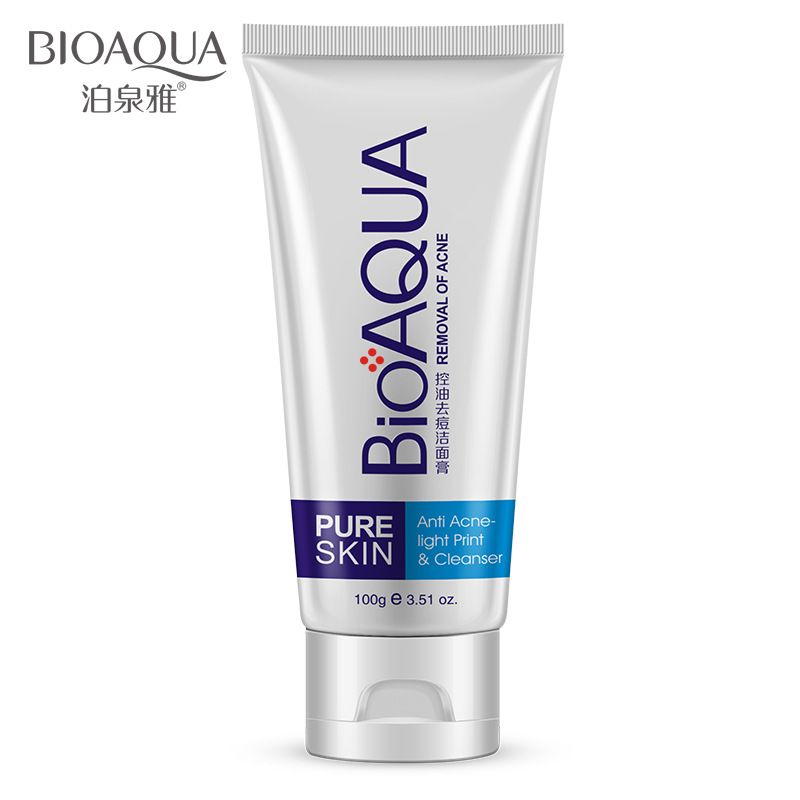 Poquanya cleanser oil control acne removing Cleanser to improve acne blackheads deep cleansing cleanser for men and women