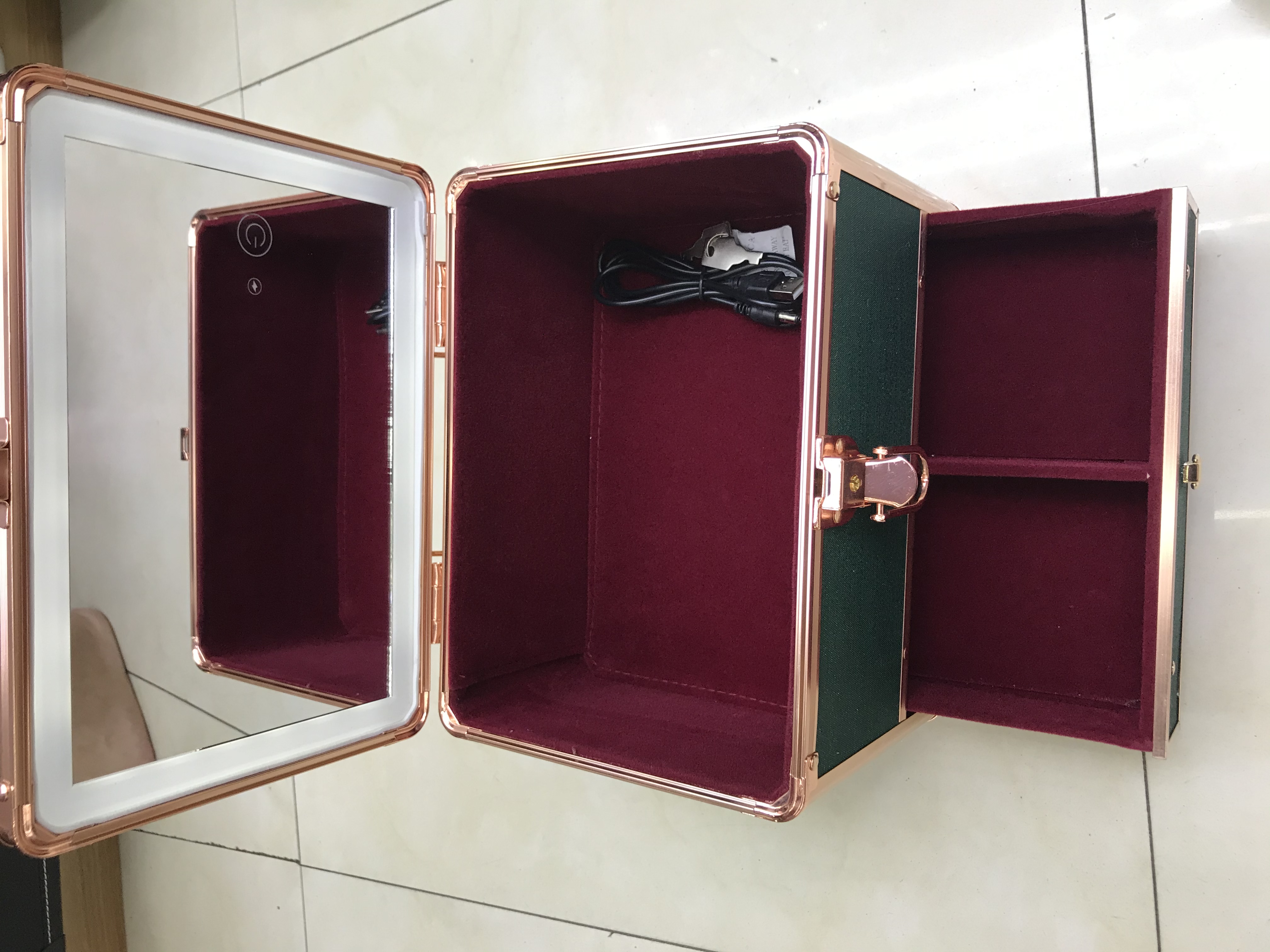 Elegant aluminum box describe pic - 9