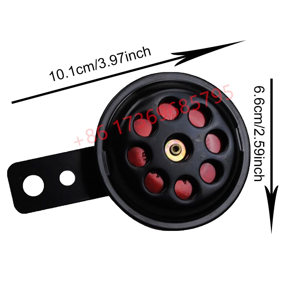 Universal Waterproof 12V 105db motorcycle horn car horn detail image 6