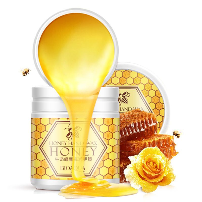 Poquanya Milk honey moisturizing hand wax hand mask hand care moisturizing moisturizing exfoliating hand care