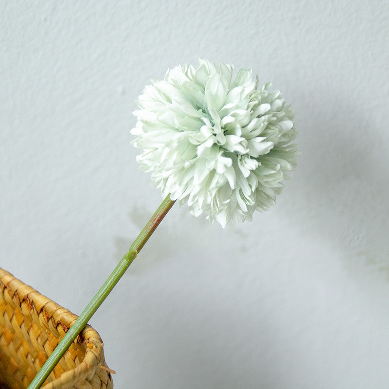 仿真花乒乓菊小球菊花假花客厅盆栽插花婚庆装饰花卉批发厂家批发详情图16