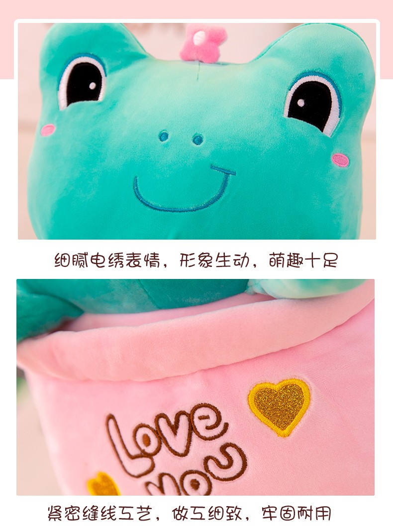 2022 New style quilt Pig plush toy, cute male and female bedroom birthday gift plush toy 70m detail image 19