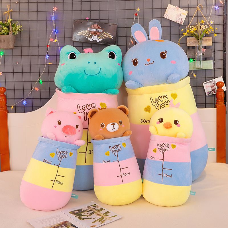 2022 New Rainbow Deer plush Toy, a cute birthday gift for boys and girls' bedrooms, 100m plush toy Specification image