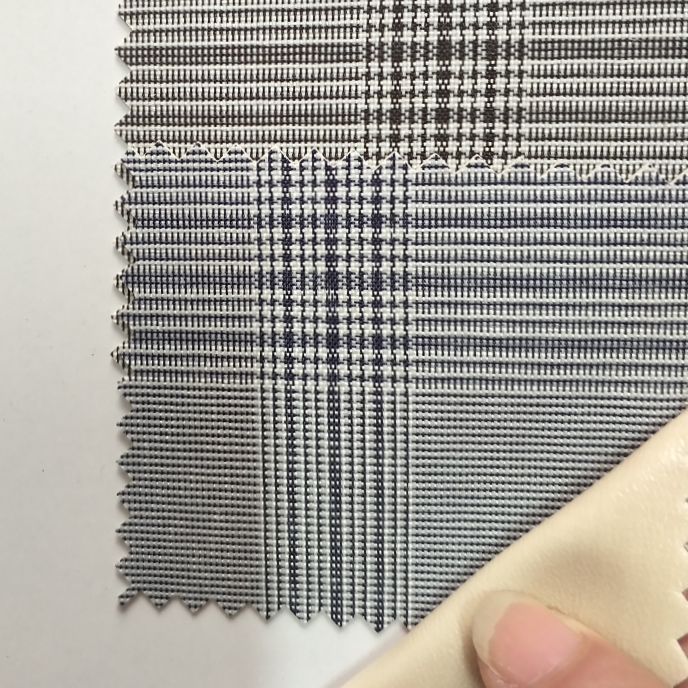 Fabric lattice foaming. Blue,