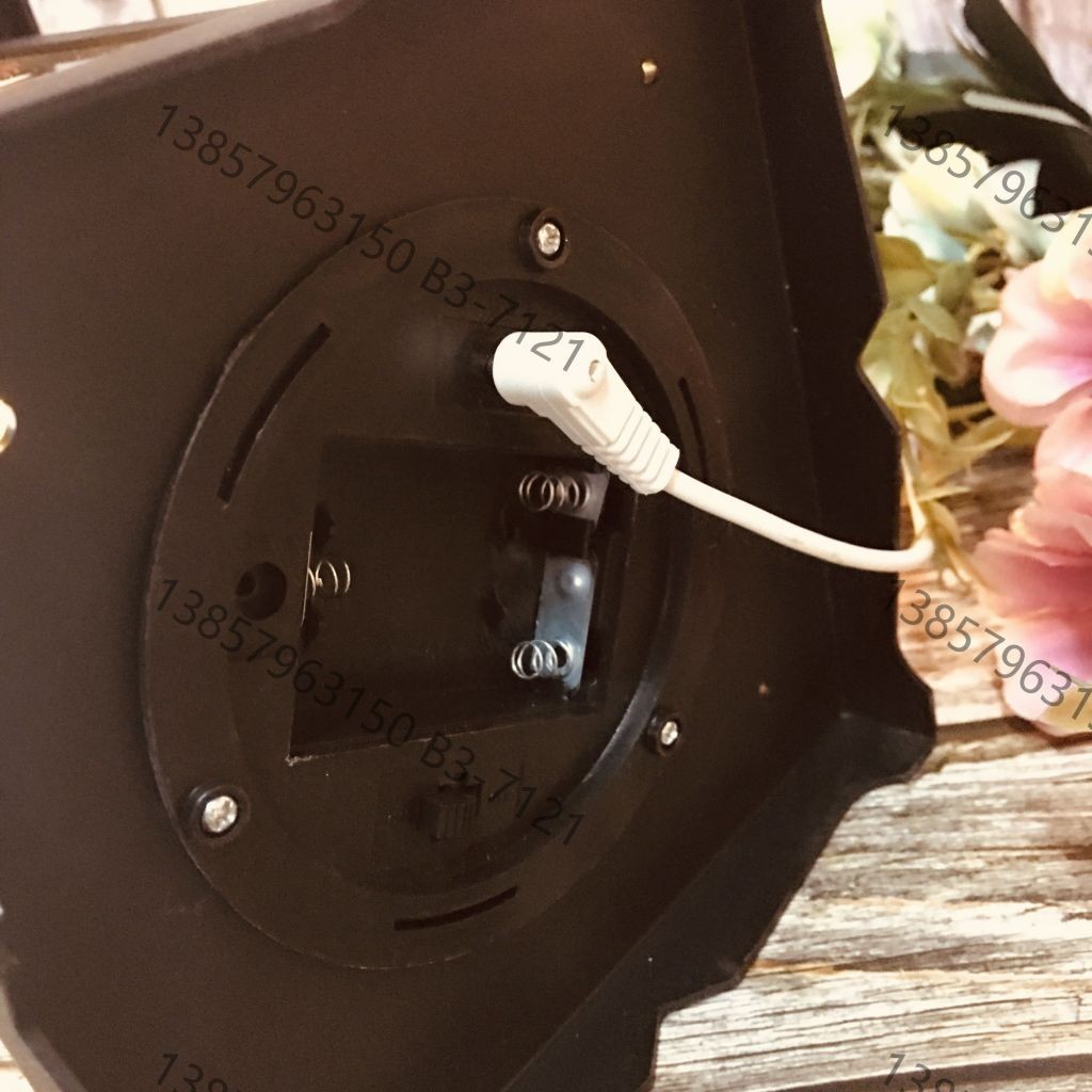 斋月万圣诞节风灯仿古煤油火焰塑料创意装饰工艺电子蜡烛台进口跨境批发地摊抖音爆款婚庆路引LED马灯软装道具壁炉UV015详情图8