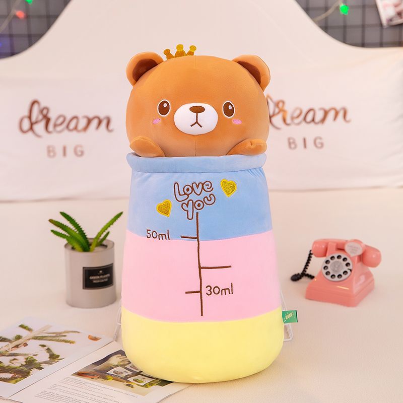 2022 New Rainbow Deer plush Toy, a cute birthday gift for boys and girls' bedrooms, 100m plush toy