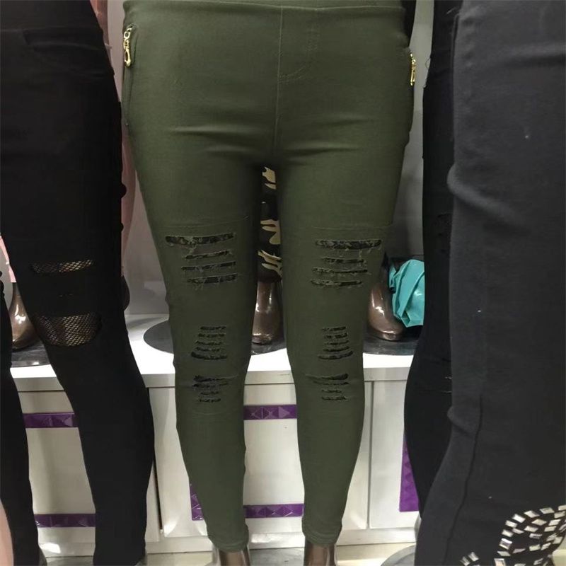 阿玫妮针织NO79爆款热卖款女士休闲裤锦纶裤运动厂家直销