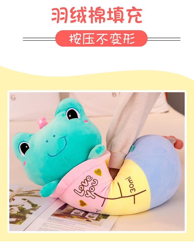 2022 New style quilt Pig plush toy, cute male and female bedroom birthday gift plush toy 70m detail image 5