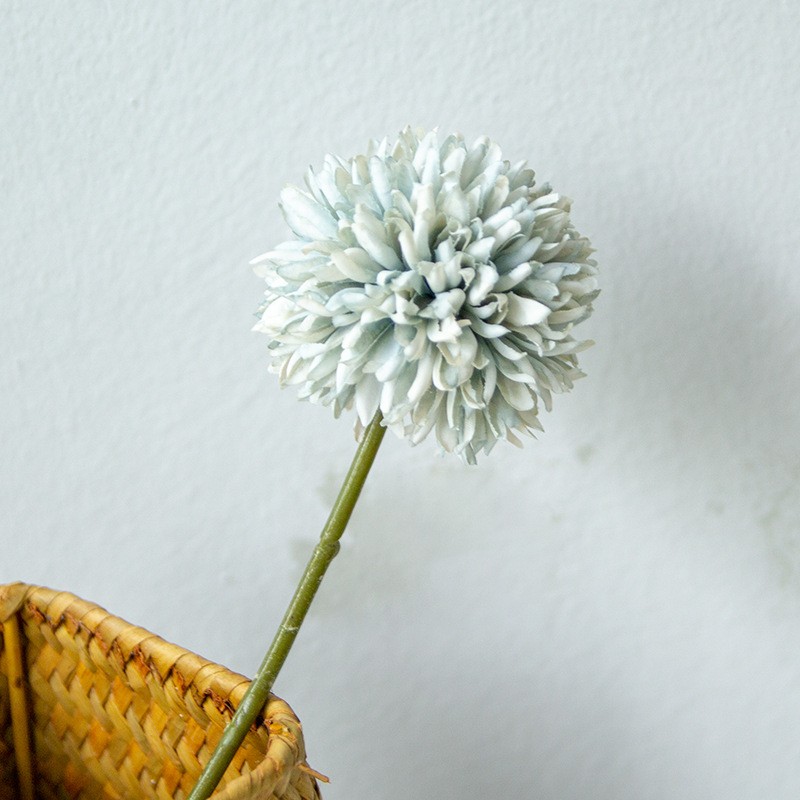 仿真花乒乓菊小球菊花假花客厅盆栽插花婚庆装饰花卉批发厂家批发详情图20