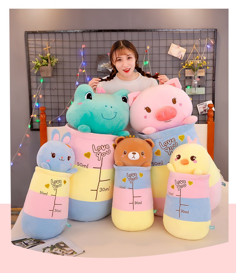 2022新款被子熊公仔毛绒玩具可爱男女生卧室生日礼物毛绒玩具60cm详情图20