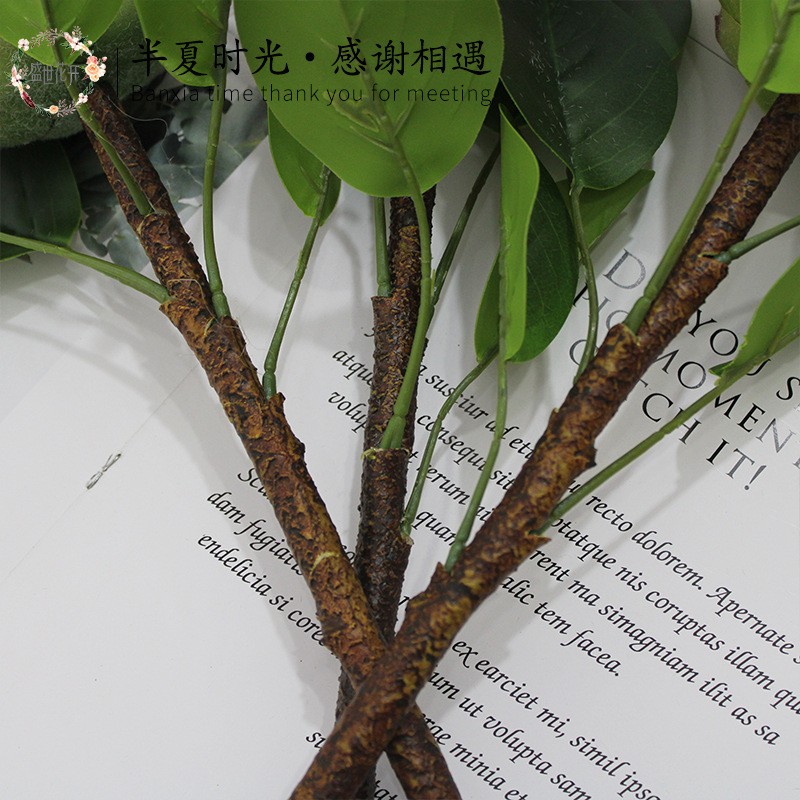 Artificial flowers, sugar apples, emperor flowers, silk flowers, home soft furnishings, table ornaments, floral art, Buddha heads, artificial flowers, interior decoration flowers in shops detail image 12