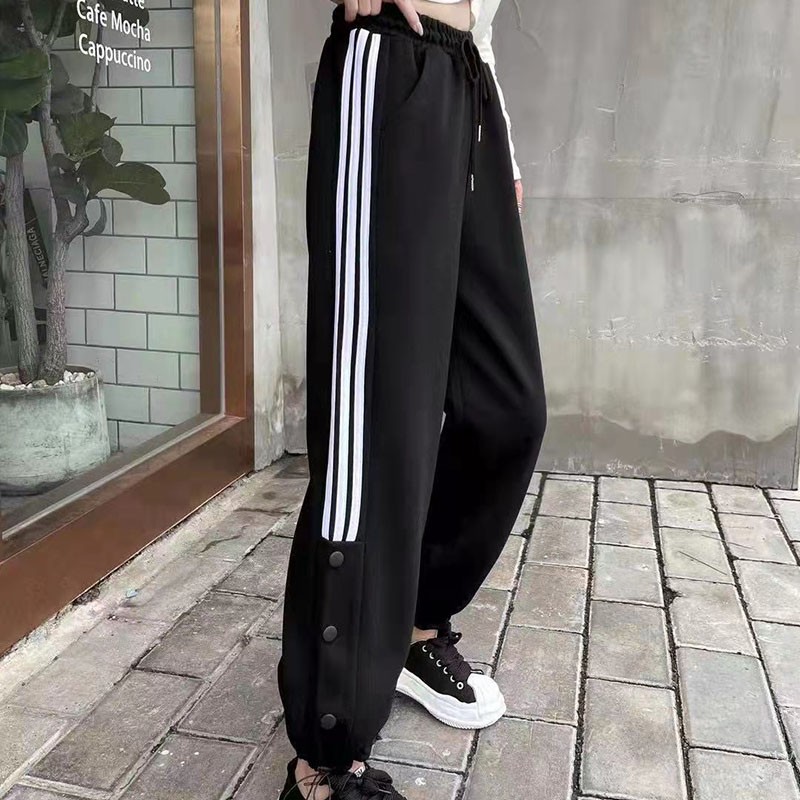秋季宽松直筒休闲卫裤运动百搭韩版详情3