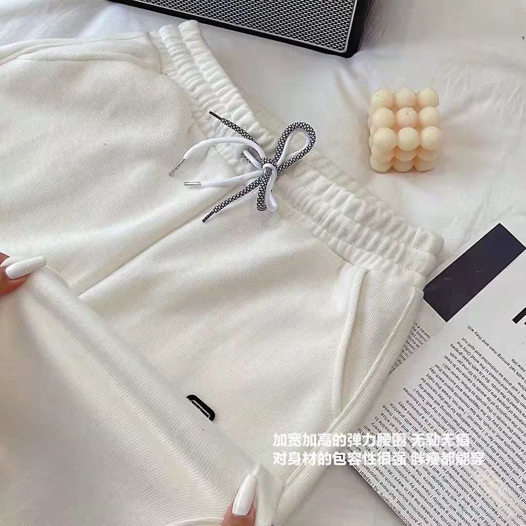 Autumn loose, casual and versatile sweatpants, sporty Korean-style long pants details Picture