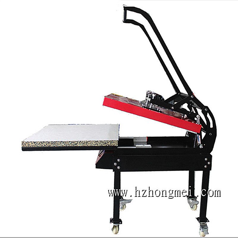 MHP01 Large manual T-shirt transfer machine, heat transfer machine, heat transfer equipment Item Picture