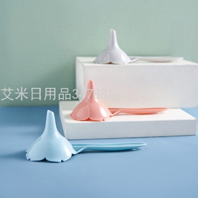居家型创意花型厨房塑料漏斗大号 家用过滤酒漏漏斗2077详情图2