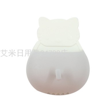 网红北欧风浴室置物架卫生间壁挂式可爱卡通牙刷置物架1967详情图2