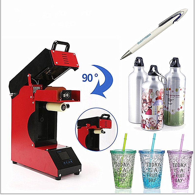 AP1825 heat transfer rolling machine, plastic cup printing, logo printing, pen printing machine, thermos cup heat transfer printing machine, uncoated cup baking machine Item Picture