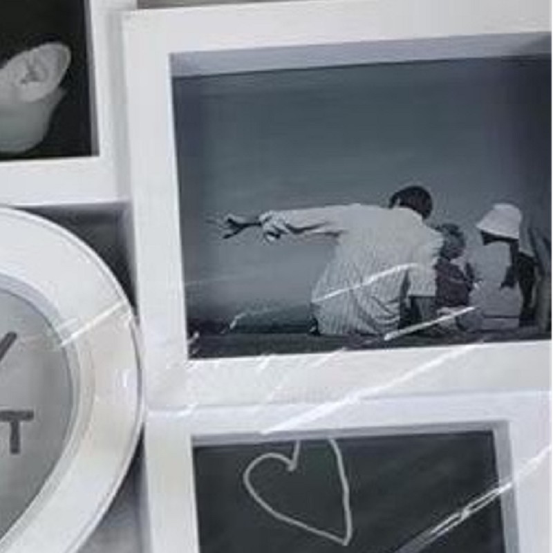 INS风格北欧简约家居门店装饰多孔塑料组合挂墙相框2详情图3