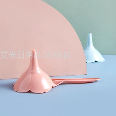 新款居家型创意花型厨房塑料漏斗套装小号家用过滤酒漏漏斗2079产品图