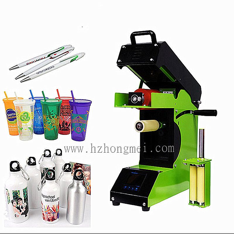 AP1825 heat transfer rolling machine, plastic cup printing, logo printing, pen printing machine, thermos cup heat transfer printing machine, uncoated cup baking machine details Picture
