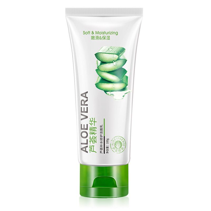 Poquanya Aloe Moisturizing Cleanser Cleanser Oil Control Deep cleaning and moisturizing