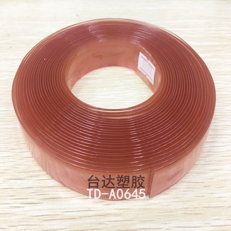 透明塑胶鞋材辅料、皮带辅料、箱包辅料、饰品配件#pvc磨砂条详情图4