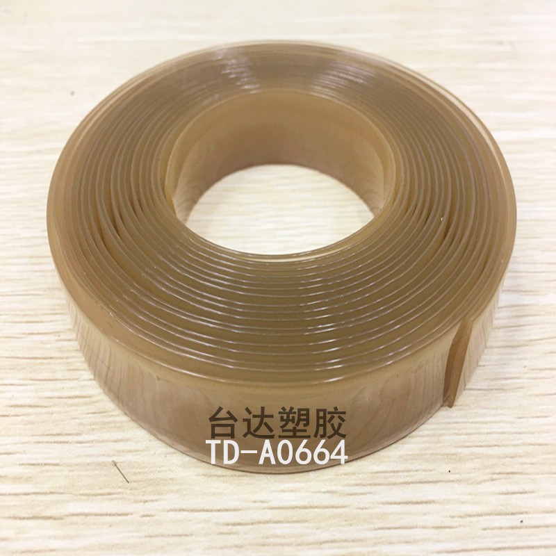 透明塑胶鞋材辅料、皮带辅料、箱包辅料、饰品配件#pvc磨砂条详情图7