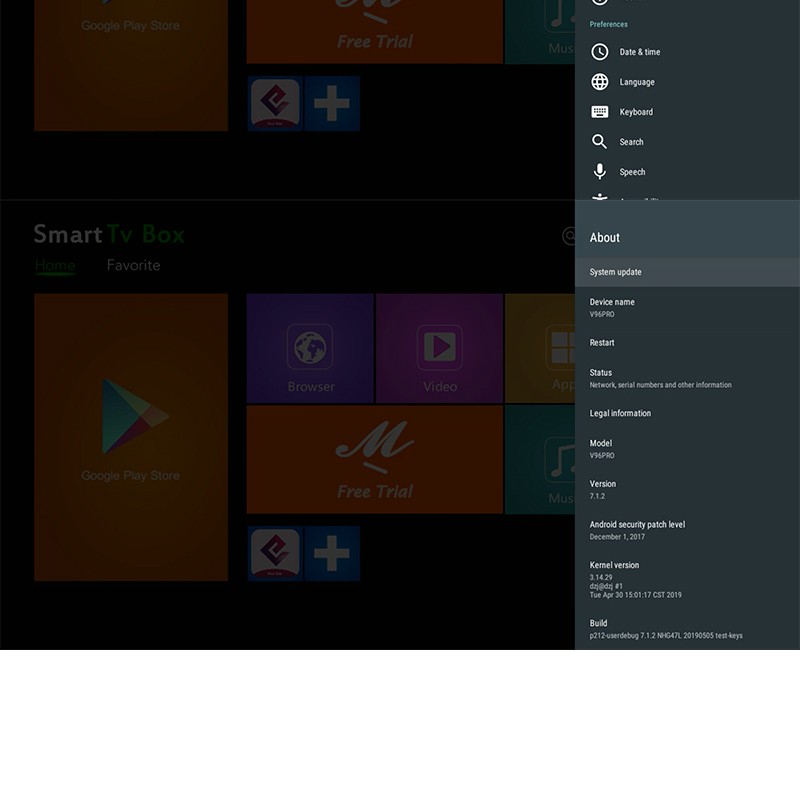 V96 PRO 网络机顶盒 4k wifi 2.4G 出口外贸 中东/非洲/南美详情图3