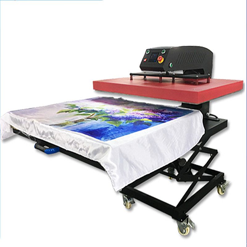 60x80cm термопечататель для футболки с плоским тепловым принтером, цифровой печататель для печати Application Scenario